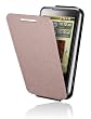 elago Genuine Leather Flip Case for Samsung Omnia i910 - Pink