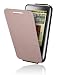 elago Genuine Leather Flip Case for Samsung Omnia i910 - Pink