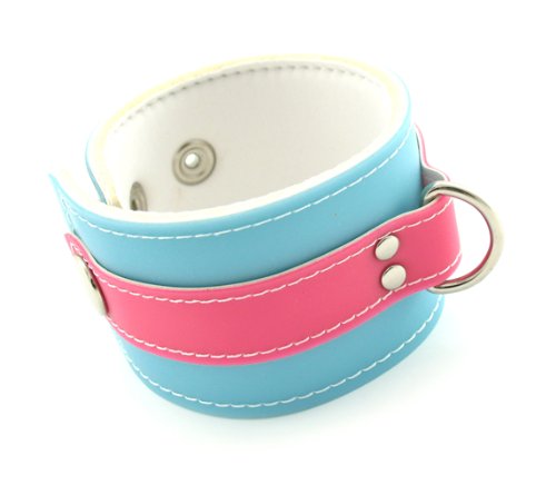 Fresh Wristband, With Snaps, 2-inch, Pink/blue