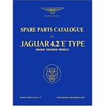 Jaguar E-Type 4.2 S1 Parts Catalog (Official Parts Catalogue) book cover