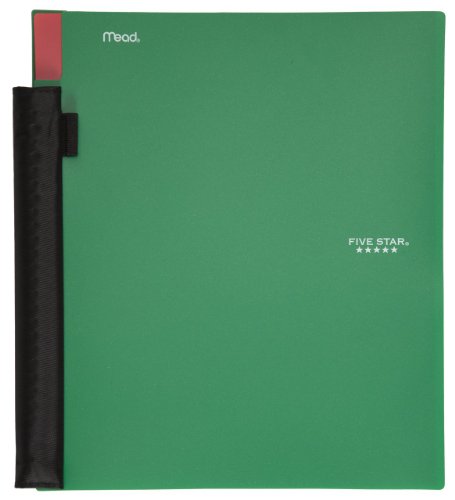 Five Star Advance Spiral Notebook, 1-Subject, 100 College-Ruled Sheets, 11 x 8.5 Inch Sheet Size, Green (72793)