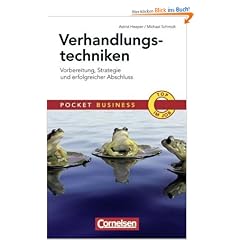 Pocket Business: Verhandlungstechniken: Vorbereitung, Strategie und erfolgreicher Abschluss