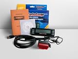 Uniqwardrobe TurboGauge III 4-in-1 Vehicle Computer with Digital Gauges, Scan Tool, Review Function