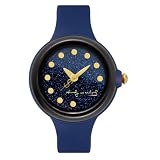 Andy Warhol Women's ANDY099 Fabulous Collection Blue Glittering Dial Watch