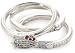 Hello Kitty "Sweet Statements" Set of 3 Rings, Size 7 Hello Kitty "Sweet Statements" Set of 3 Rings, Size 7