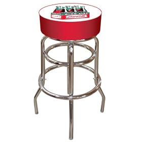 Click here to buy Trademark Vintage Coca Cola Coke Pub Stool (Bottle Six Pack Design) .