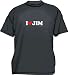 I Heart (Love) Jim Men's Tee Shirt Medium-Brown