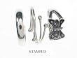 Sterling Silver Butterfly Toe Ring Set
