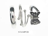 Sterling Silver Butterfly Toe Ring Set