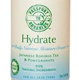 face cream organic:Organic Hydrate Daily Nutrient Moisturizer Face Cream with Pomegranate and Japanese Rooibos Tea - Pabaren Free! Free Super Saver shipping!