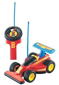 Mattel 72825 - Fisher-Price Formel 1 Junior Fernlenkflitzer, 27 MHz