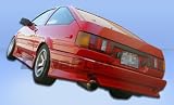 1984-1987 Toyota Corolla HB V-Speed Rear Bumper