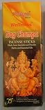 Nag Champa Wellness Incense Sticks - Six 20 Stick Tubes