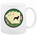 New  Newfoundland / Poker Dog !  Mug Dog