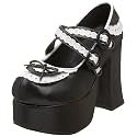 Pleaser Women's Charade-23 Platform Mary-Jane