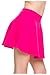 G2 Chic Women's Solid A-Line Skater Skirt
