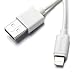 Lumsing Lightning to USB Cable Apple Certified Sync and Charging Cord(3.3 Feet/1M) with Ultra Compact Connector Head for iPhone, iPod and iPad(White)
