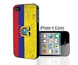Ecuador Flag - Grunge - Iphone 4/4s Case Rare