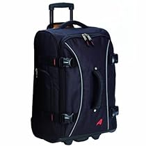 Athalon Luggage 21 Inch Hybrid Travelers Bag, Black, One Size
