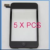 5 PCS Touch Screen Digitizer & Frame Assembly Replacement for Ipod Touch 2nd Generation + Homebutton