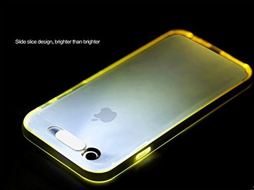 iPhone 6 LED Flashing Case Ultra-thin Illuminating Case Cover - Lime
