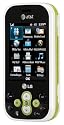 LG Neon GT365 Unlocked Phone, White/Green