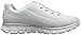Skechers Sport Women's Elite Class Fashion Sneaker,White/Silver,7 XW US