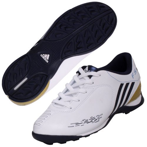 adidas（アディダス） 【サッカー】【ジュニア】【ターフ】F5 I TRX TF J　ホワイト×ネイビー