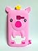 Cute Happy 3D Pig Crown CROWNED PIG Silicone Gel Case Cover For Samsung Galaxy Discover S730G / Galaxy Centura S738C (StraightTalk/Net 10/Tracfone)