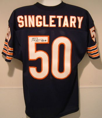 Mike Singletary Signed Chicago Bears Jersey