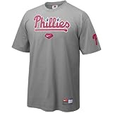 Nike - Nike Philadelphia Phillies Gray 2008 Practice T-shirt