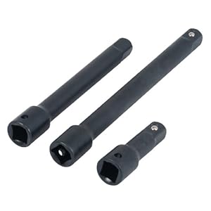TEKTON 4970 1/2-Inch Drive Impact Extension Bar Set 3-Piece