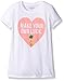Peanuts Girls' Make Your Own Luck Short Sleeve Tee Shirt