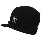 New York Yankees - Logo Black Visor Beanie