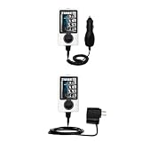 Essential Kit for the Microsoft Zune Gen2 - includes Car and Wall Charger with Rapid Charge Technology - Gomadic Brand w/ TipExchange Technology