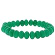 10mm Rondell Stretch Bracelet - Green Aventurine
