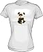 Cute Panda Cub Logo Women's tee Shirt Small thru XL
