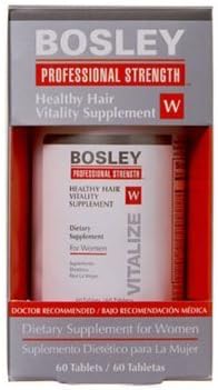 Bosley Healthy Hair Vitality Supplement for Women, 60 Count by MyBeautyCenter [Beauty]