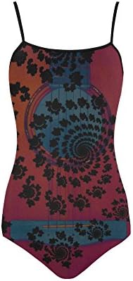 Find Arts Customized Fractal Guitar Strap Swimsuit Strap Swimwear Bathing Suit Beachwear