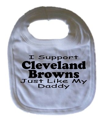 Cleveland Browns Baby Bib Funny Bib Personalized Bib