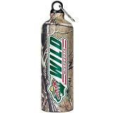 NHL Minnesota Wild 32-Ounce Real Tree Aluminum Water Bottle