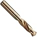 YG-1 D1118 High Speed Steel Screw Machine Drill Bit, Uncoated Finish, Straight Shank, Slow Spiral, 135 Degree, 15/32" Diameter x 3-5/8" Length (Pack of 1)