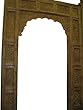 Carved Jharokha Frame-rare Antique Teak Carved Door Frame Arch 104x73