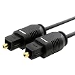 New Digital Audio Optical Fiber Optic Toslink Cable 6FT