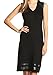 Calvin Klein Women's Sleeveless V-Neck Fit-and-Flare Dress