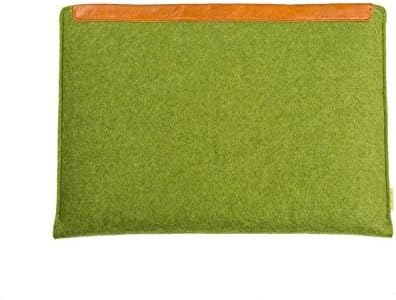 Suoran Samsung Ativ BooK 9 930X3G 940X3G 13 Inch Sleeve Case Cover Portable Computer Sleeve Laptop Bag Wool Felt Sleeve for Samsung Ativ BooK 9 930X3G 940X3G 13 Inch-Green