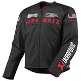 Icon Men's Akrapovic Automag Factory Jacket Black XL