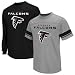 Atlanta Falcons Option 3-in-1 Black Long Sleeve T-Shirt Combo Pack (X-Large)