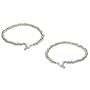 Handmade Anklet Chains Sterling Silver Foot Jewelry 10.25 inches