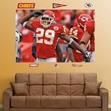 Eric Berry Salute Kansas City Chiefs Mural Fathead NIB
